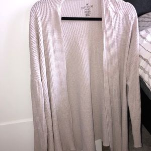 AE Soft, Cream-Colored Cardigan